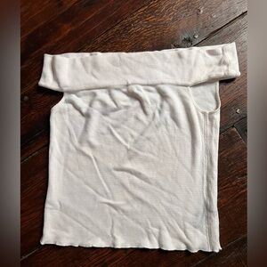 Rag & bone antique white cream off shoulder sleeveless top women’s size small